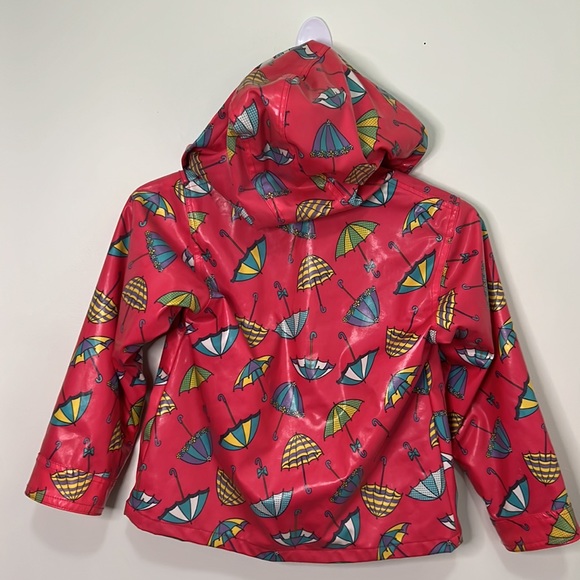 Urban Rags Kids Lined Rain Jacket Hoodie Size 5/6 - Picture 1 of 10